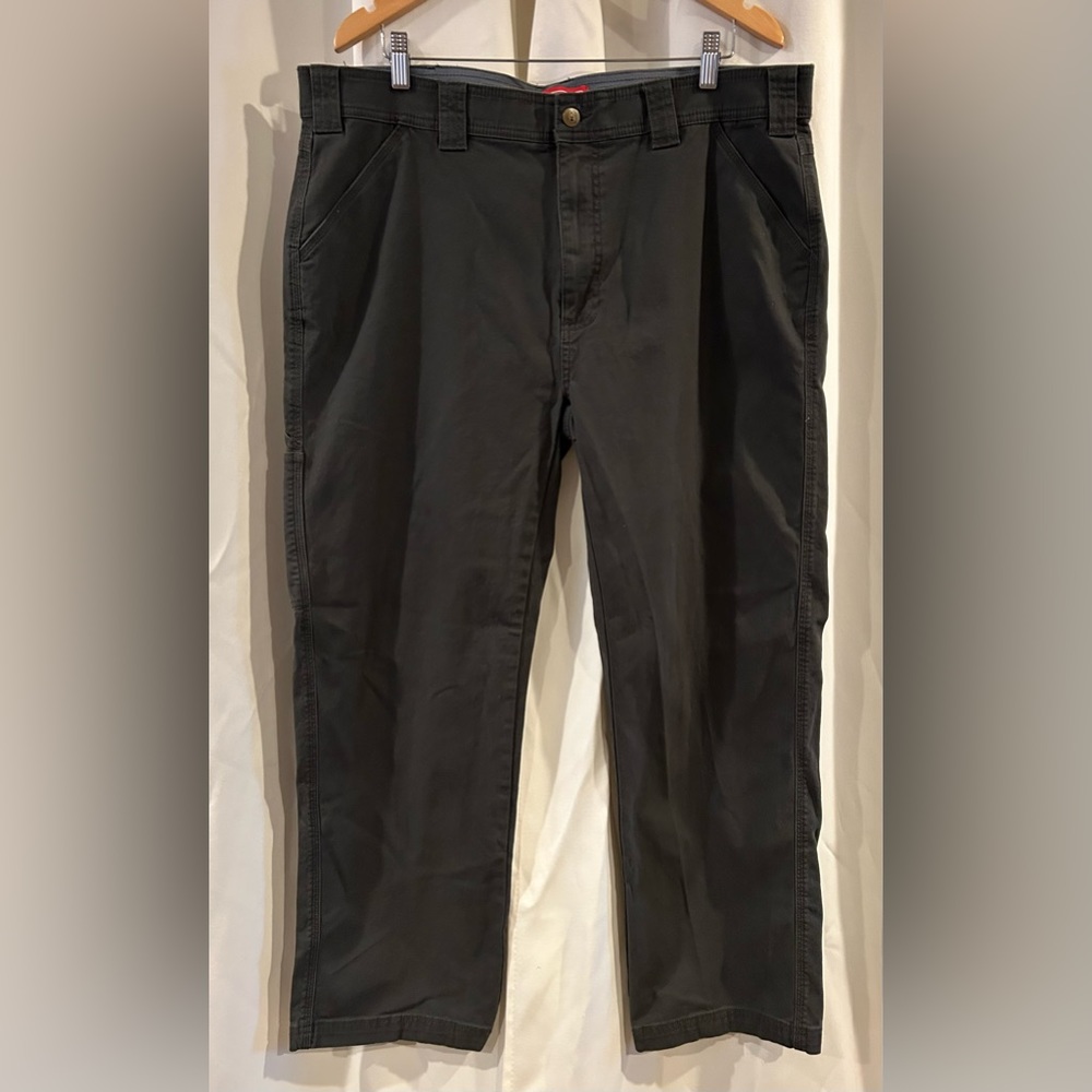 Coleman Pants Mens 38X30‎ Cargo Dark Green Cotton Camping